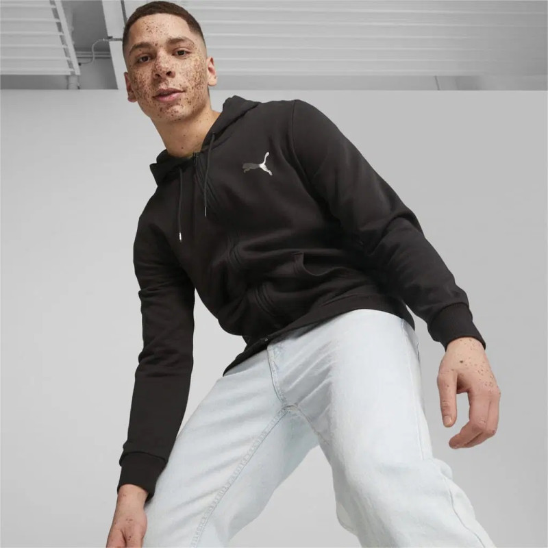 Puma Casaco com Capuz Essentials +Logo, Fleece