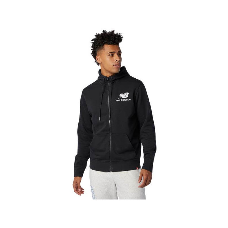 Casaco New Balance Essential Stacked Logo