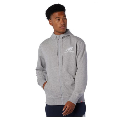 Casaco New Balance Essential Stacked Logo